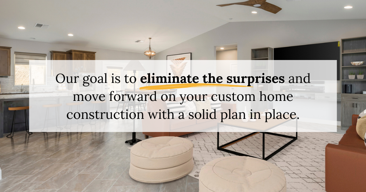adair homes on-your-lot custom home construction process